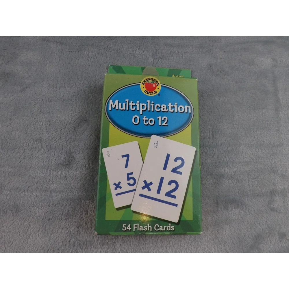 Math Flash Cards Grades Kindergarten - 4th Set of Four‎